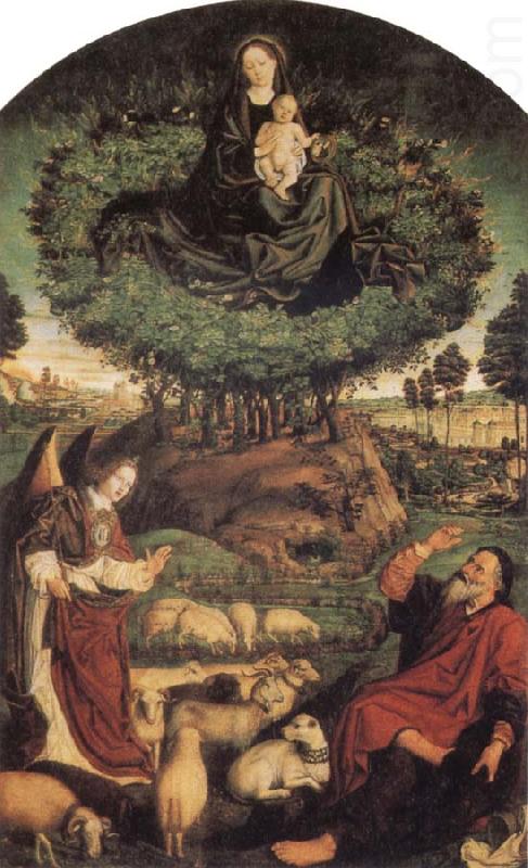 Moses and the Burning Bush, Nicolas Froment